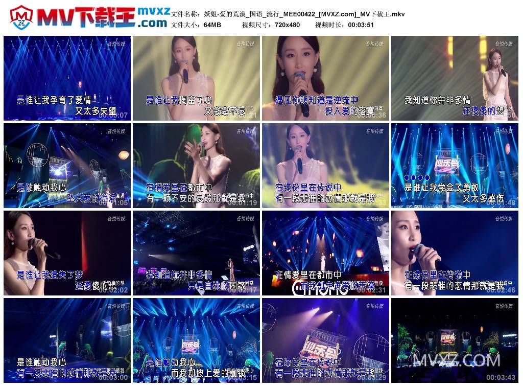 妖姐-爱的荒漠_国语_流行_MEE00422